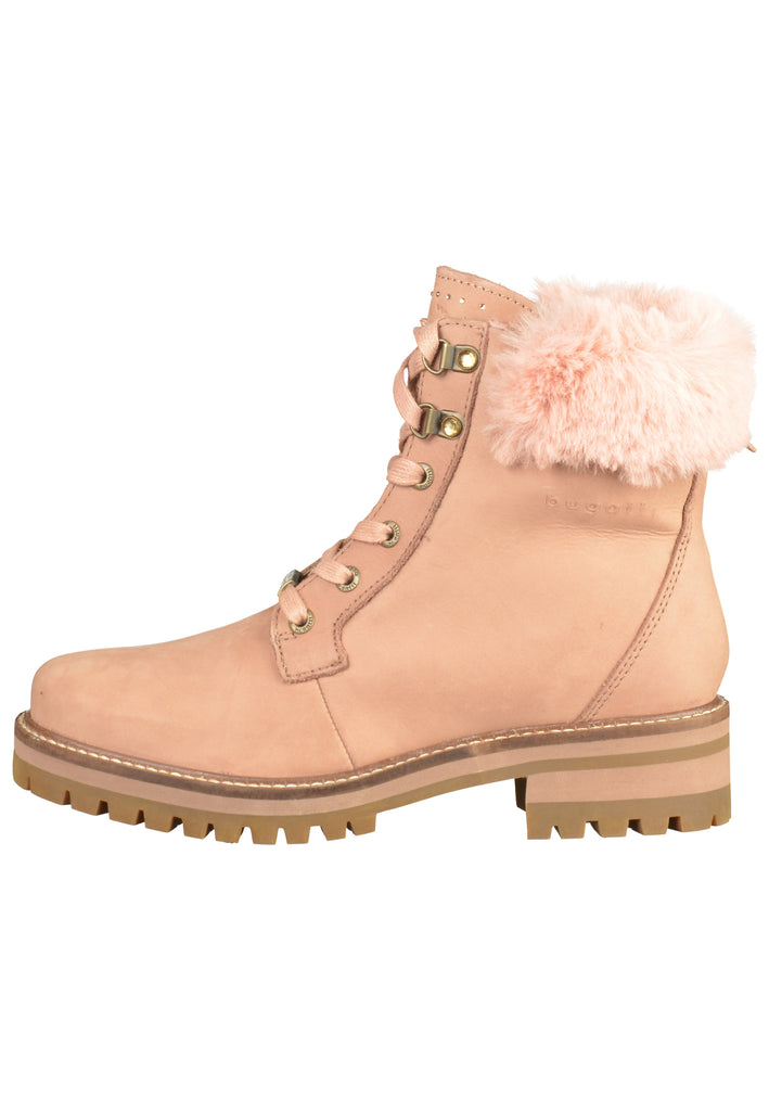 Bugatti Stiefelette Leder Rosa - surf4shoes
