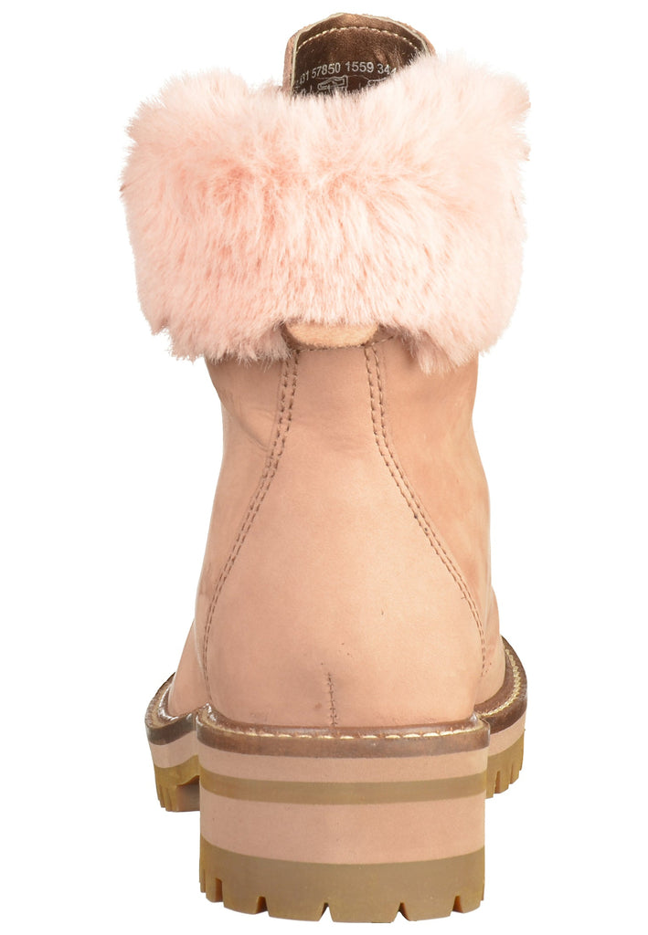 Bugatti Stiefelette Leder Rosa - surf4shoes