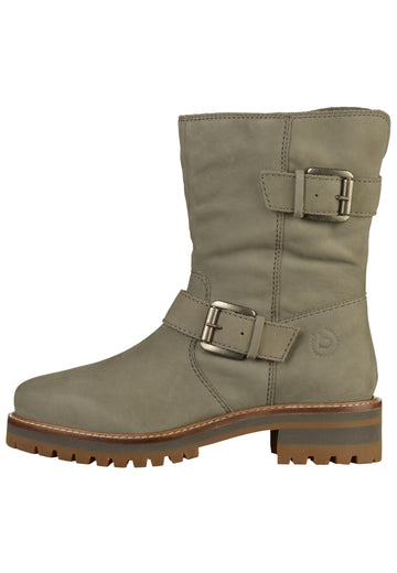 Bugatti Stiefelette Leder Grau - surf4shoes