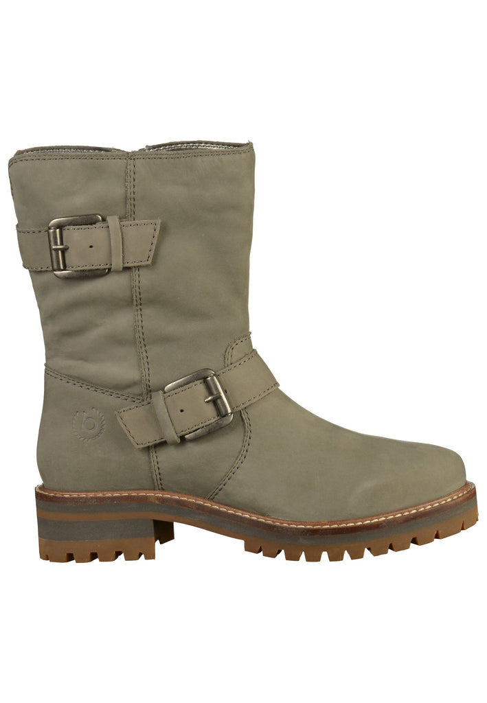 Bugatti Stiefelette Leder Grau - surf4shoes