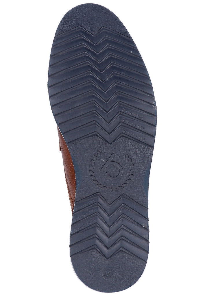 Bugatti Halbschuhe Glattleder Braun - surf4shoes