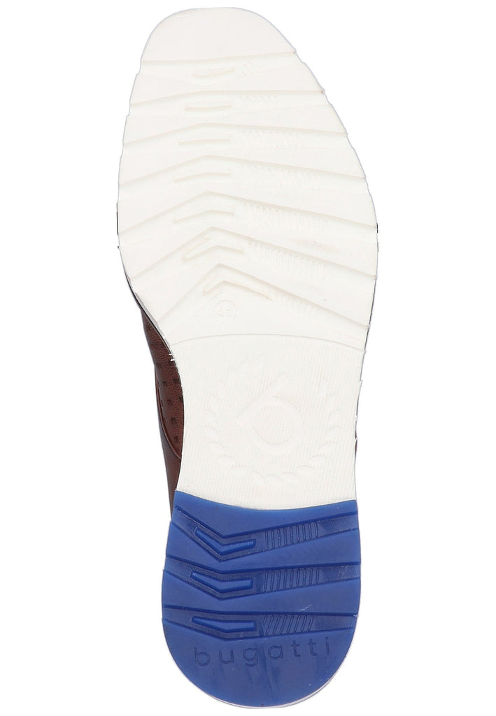 Bugatti Halbschuhe Glattleder Dunkelbraun - surf4shoes