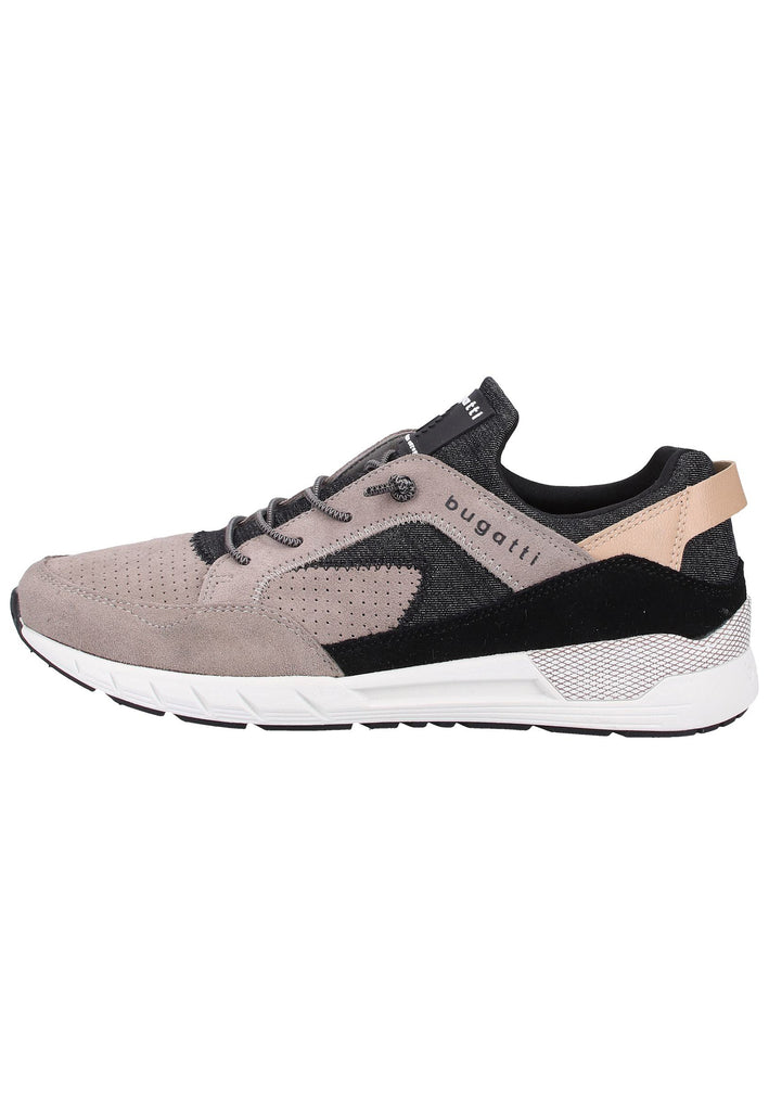 Bugatti Sneaker Veloursleder Taupe - surf4shoes