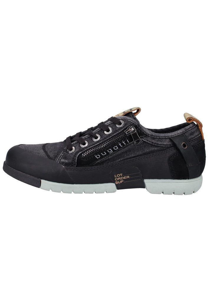 Bugatti Halbschuhe Lederimitat/Textil Schwarz - surf4shoes