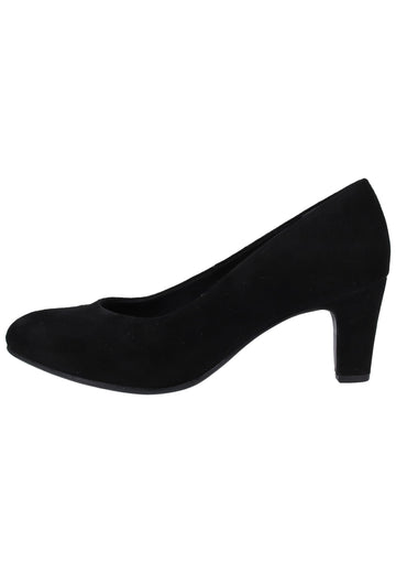 Bugatti Pumps Veloursleder Schwarz - surf4shoes