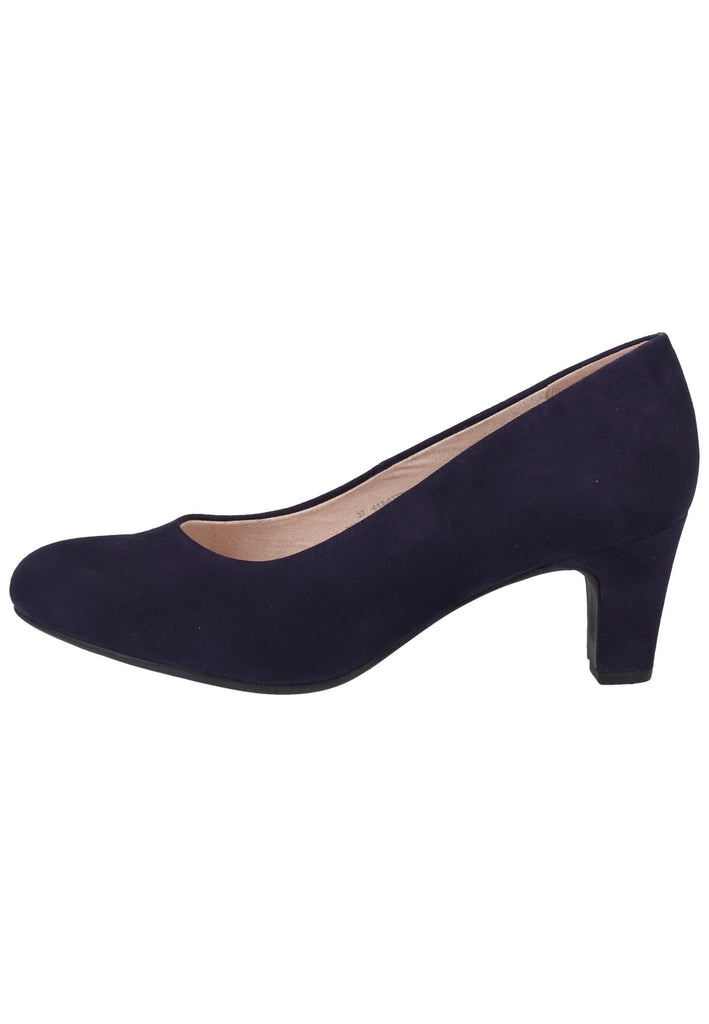 Bugatti Pumps Veloursleder Dunkelblau - surf4shoes