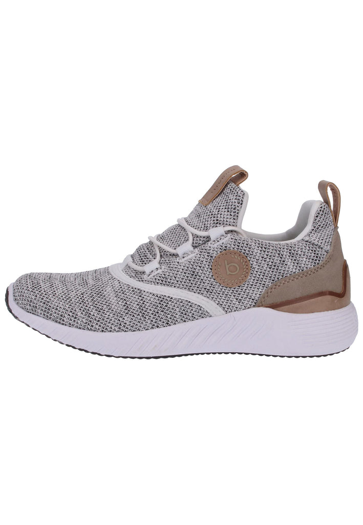 Bugatti Sneaker Lederimitat/Textil Weiß - surf4shoes