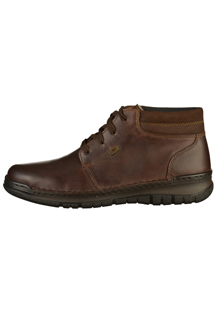 Rieker Stiefelette Leder Braun - surf4shoes