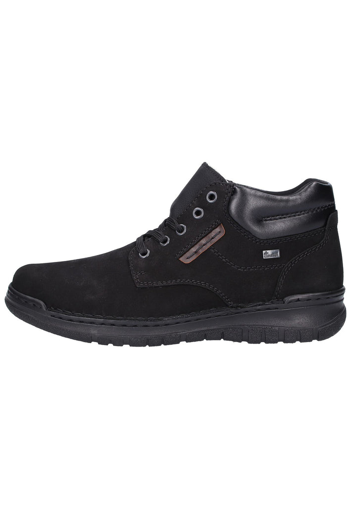 Rieker Stiefelette Leder Schwarz - surf4shoes