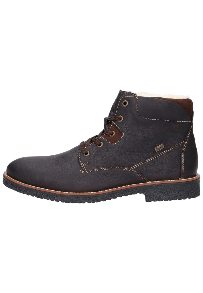 Rieker Stiefelette Leder Braun - surf4shoes