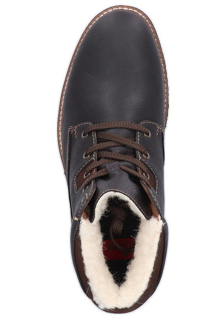 Rieker Stiefelette Leder Braun - surf4shoes