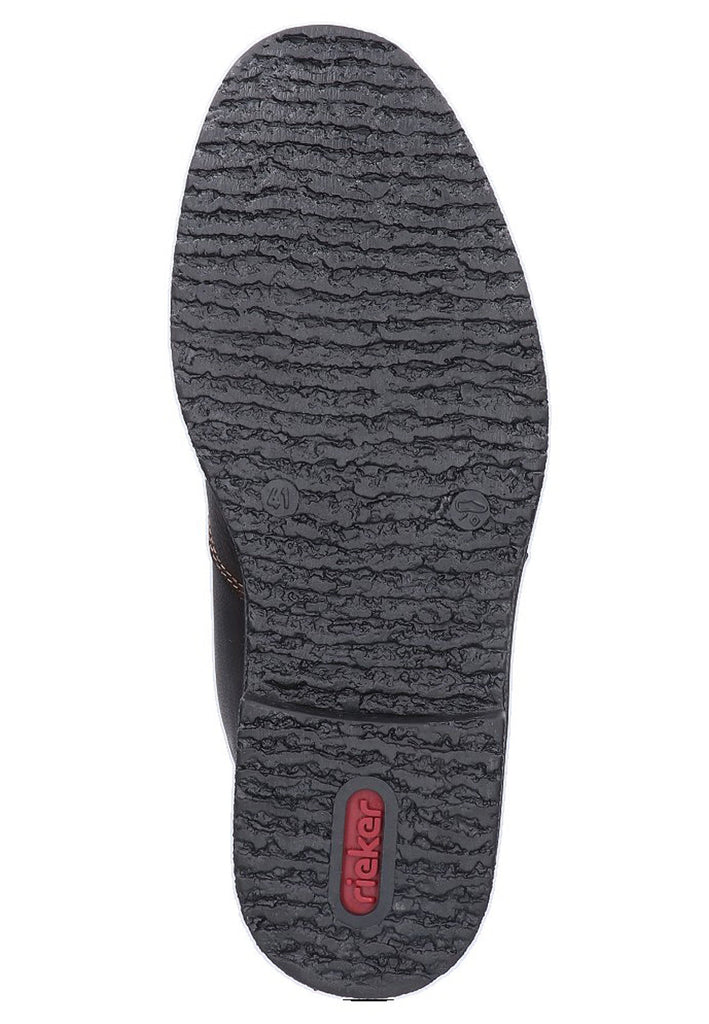 Rieker Stiefelette Leder Braun - surf4shoes