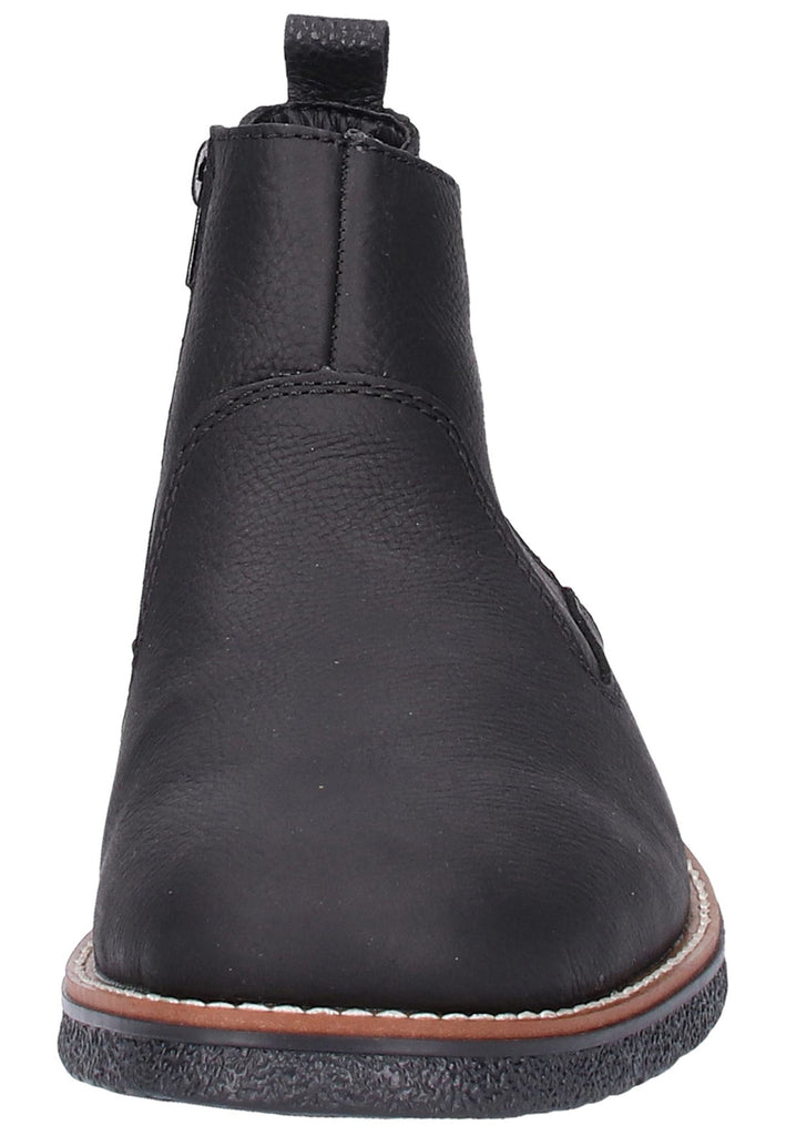 Rieker Stiefelette Leder Schwarz - surf4shoes