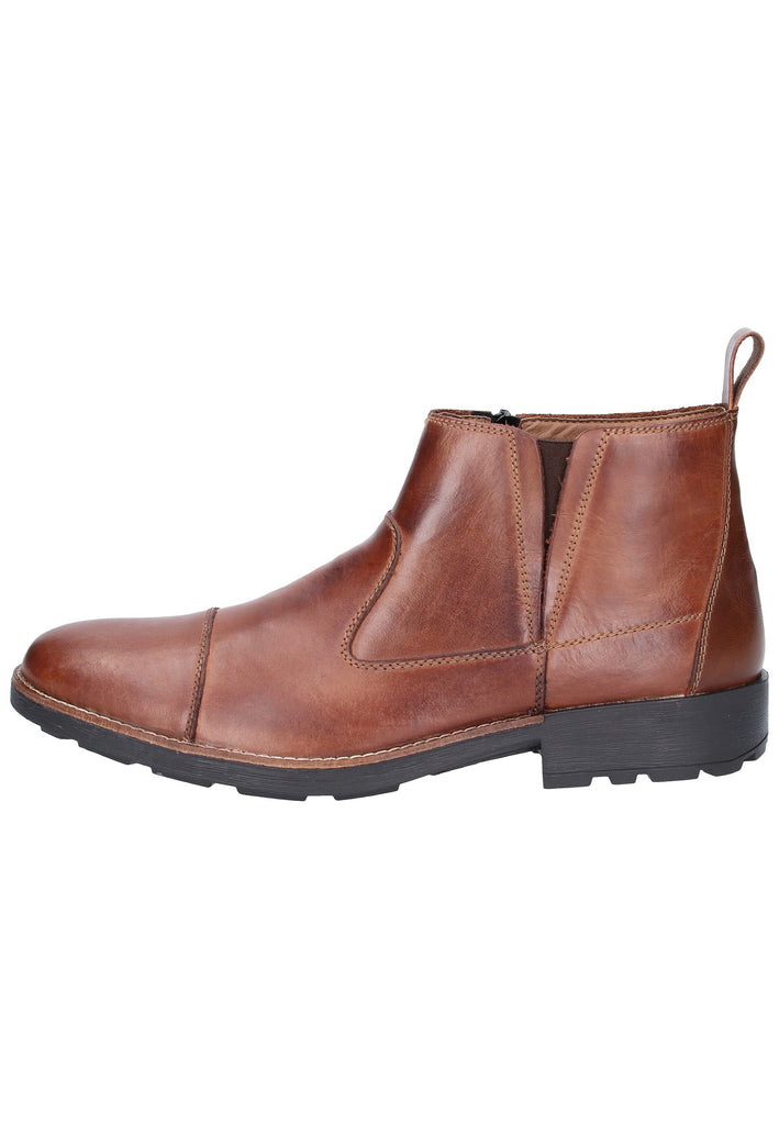 Rieker Stiefelette Leder Braun - surf4shoes