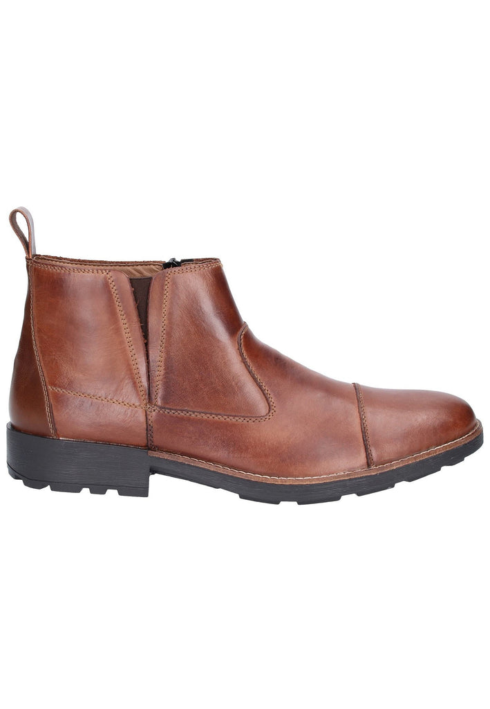 Rieker Stiefelette Leder Braun - surf4shoes