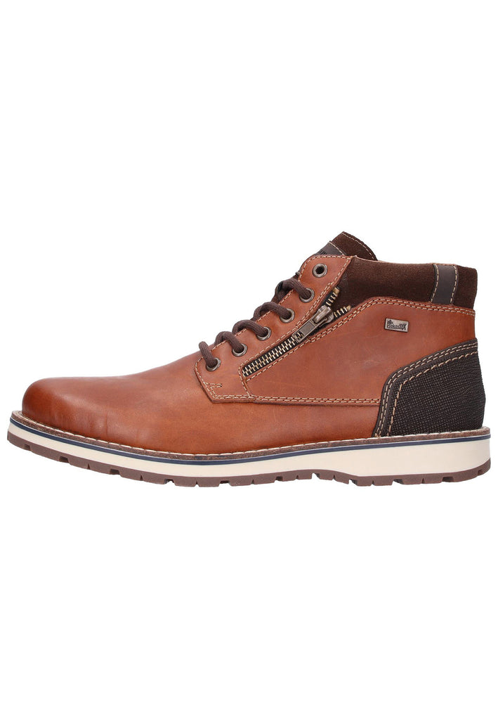 Rieker Stiefelette Leder Braun - surf4shoes
