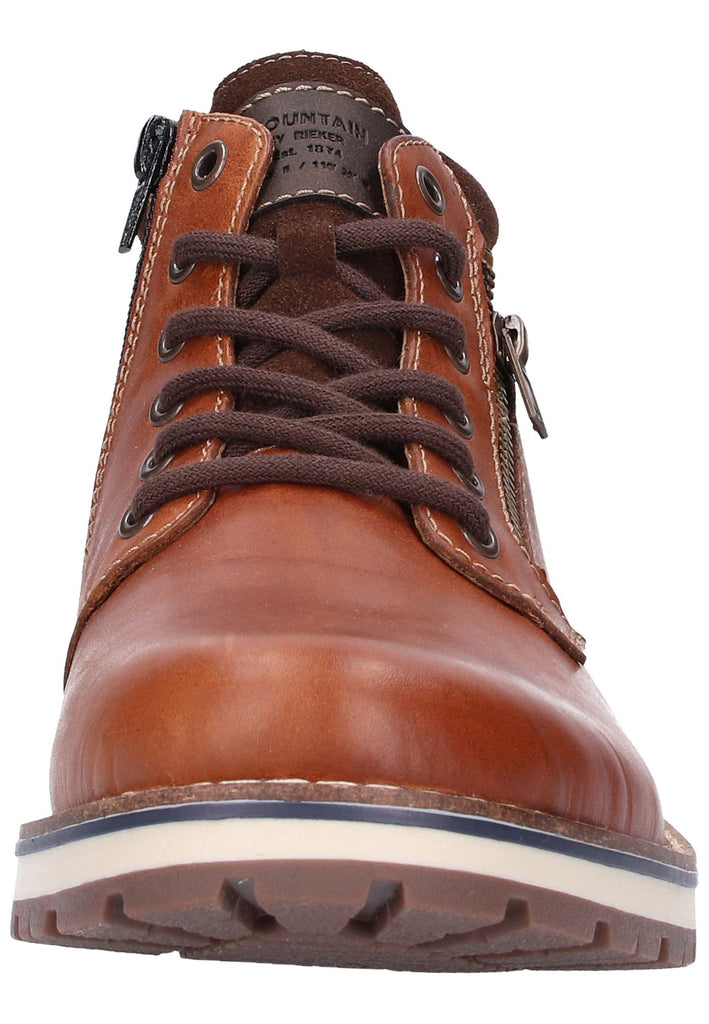 Rieker Stiefelette Leder Braun - surf4shoes