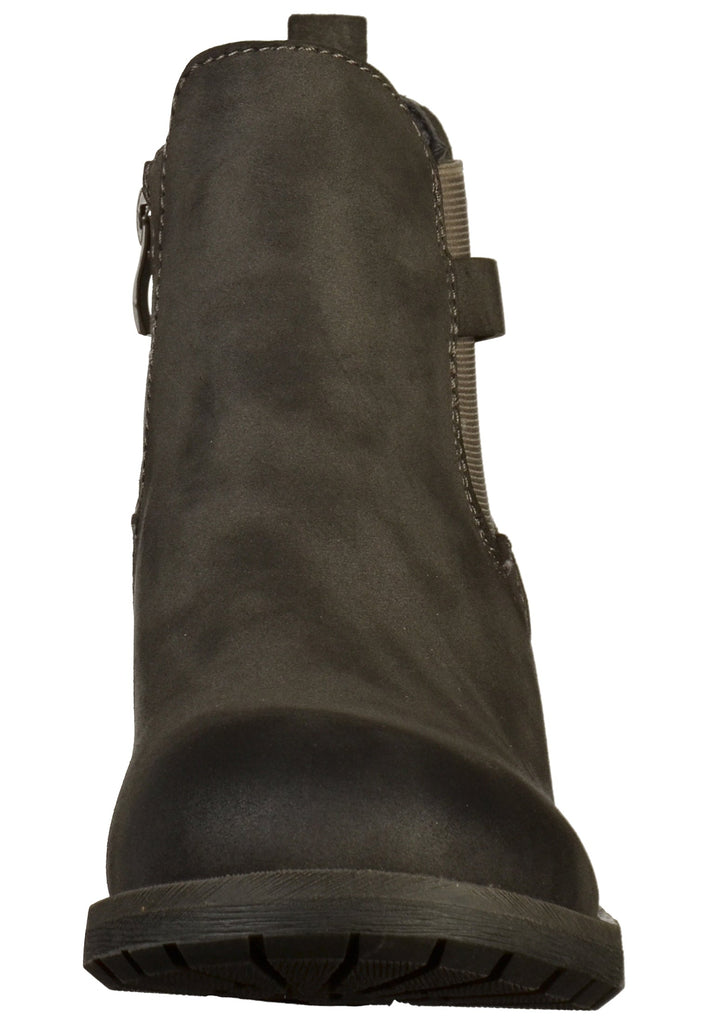 Rieker Stiefelette Lederimitat Grau - surf4shoes