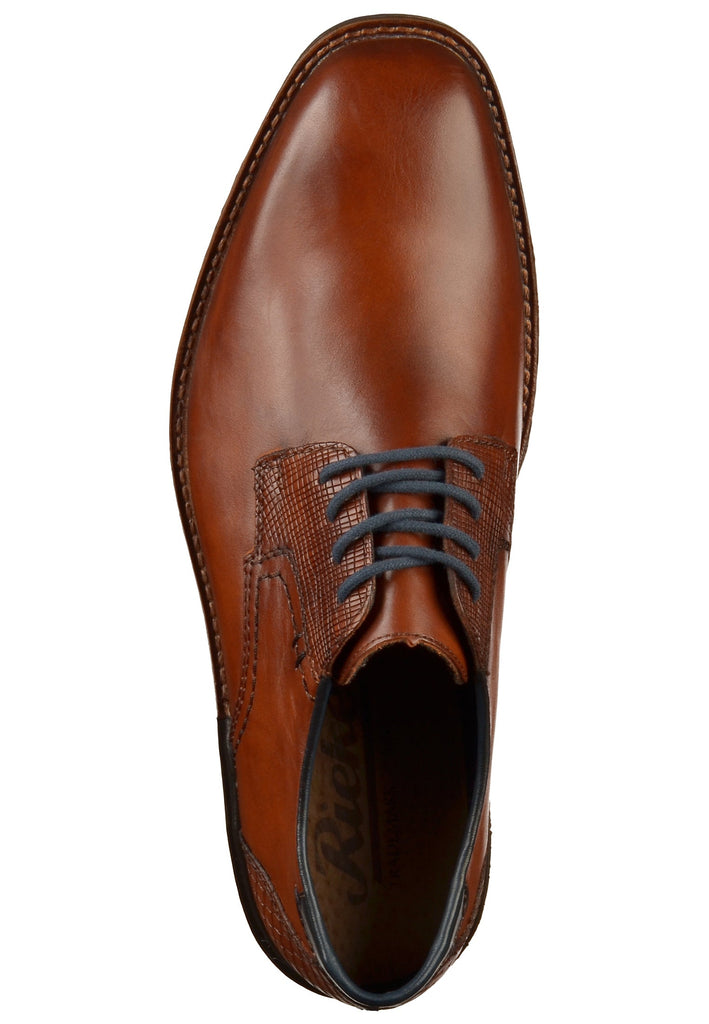 Rieker Halbschuhe Glattleder Braun - surf4shoes