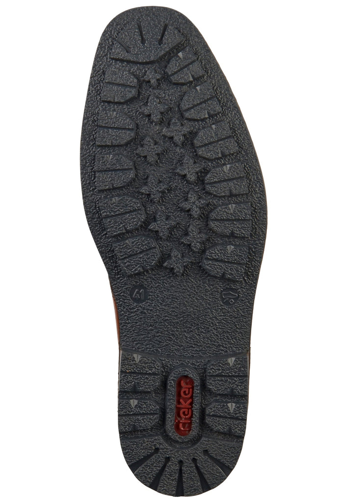 Rieker Halbschuhe Glattleder Braun - surf4shoes