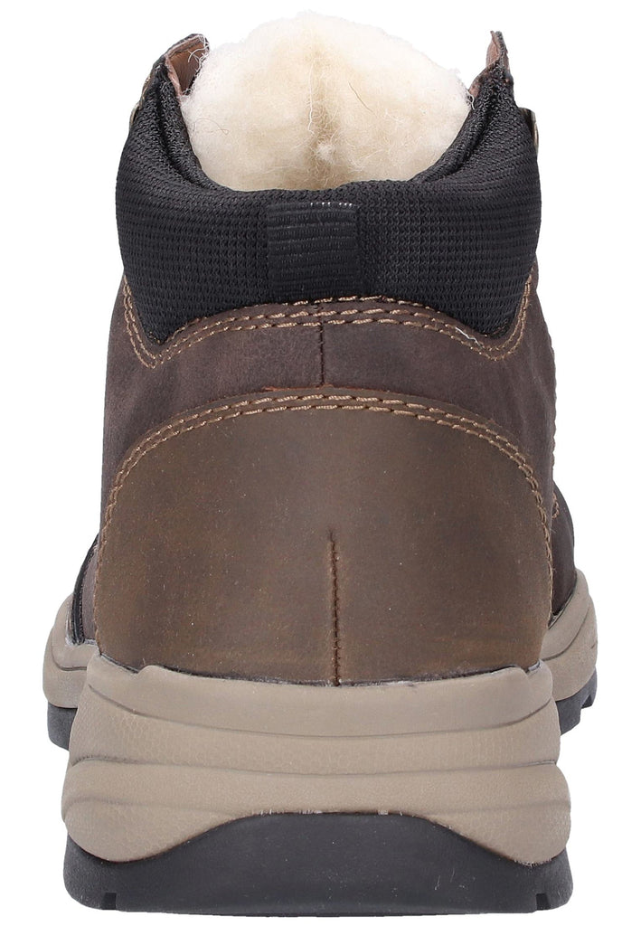 Rieker Stiefelette Leder Braun - surf4shoes
