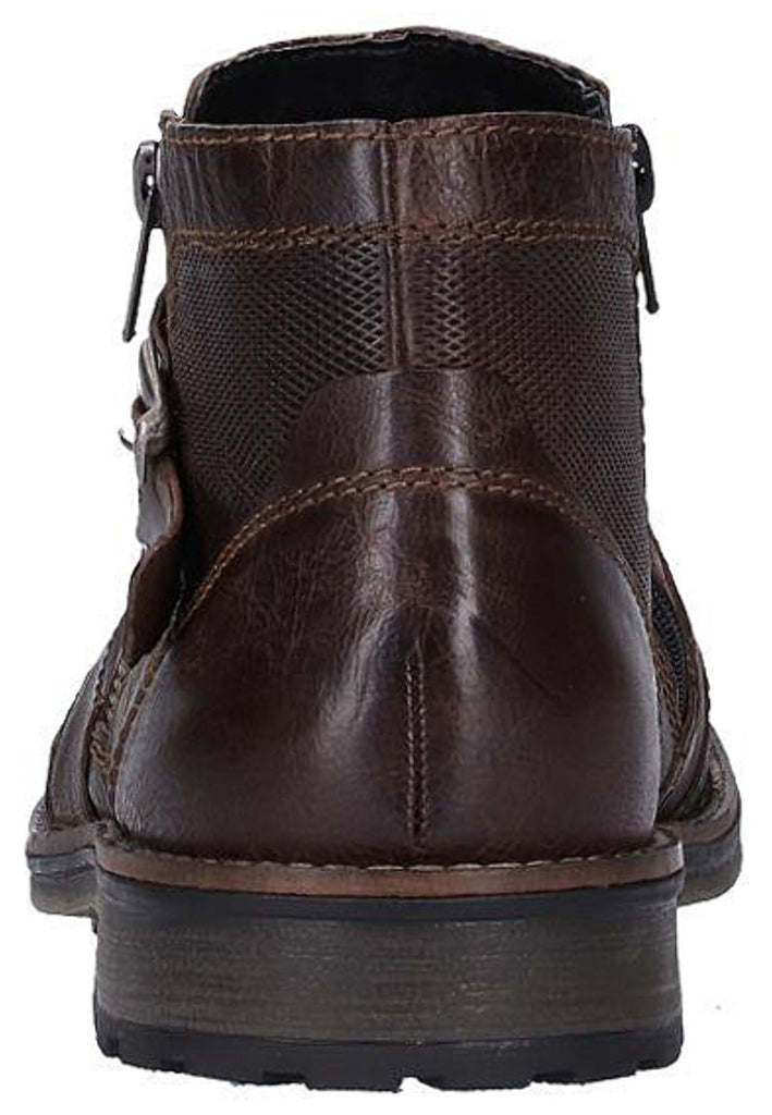 Rieker Stiefelette Leder Braun - surf4shoes