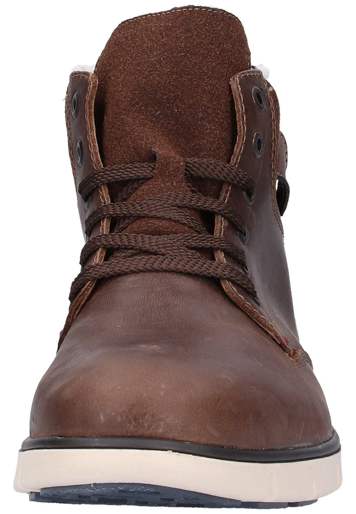 Rieker Stiefelette Leder Dunkelbraun - surf4shoes