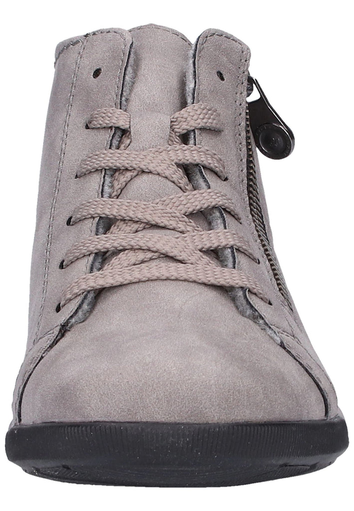 Rieker Halbschuhe Lederimitat Grau - surf4shoes
