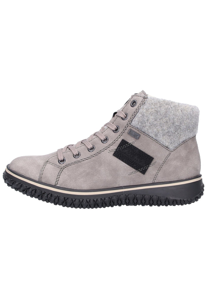 Rieker Stiefelette Leder Grau - surf4shoes
