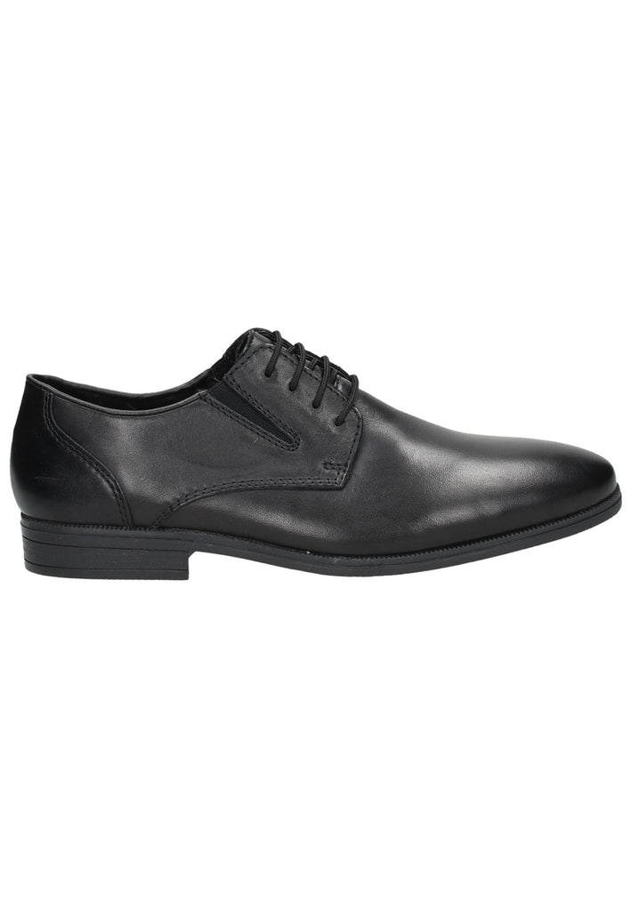 Rieker Businessschuhe Glattleder Schwarz - surf4shoes