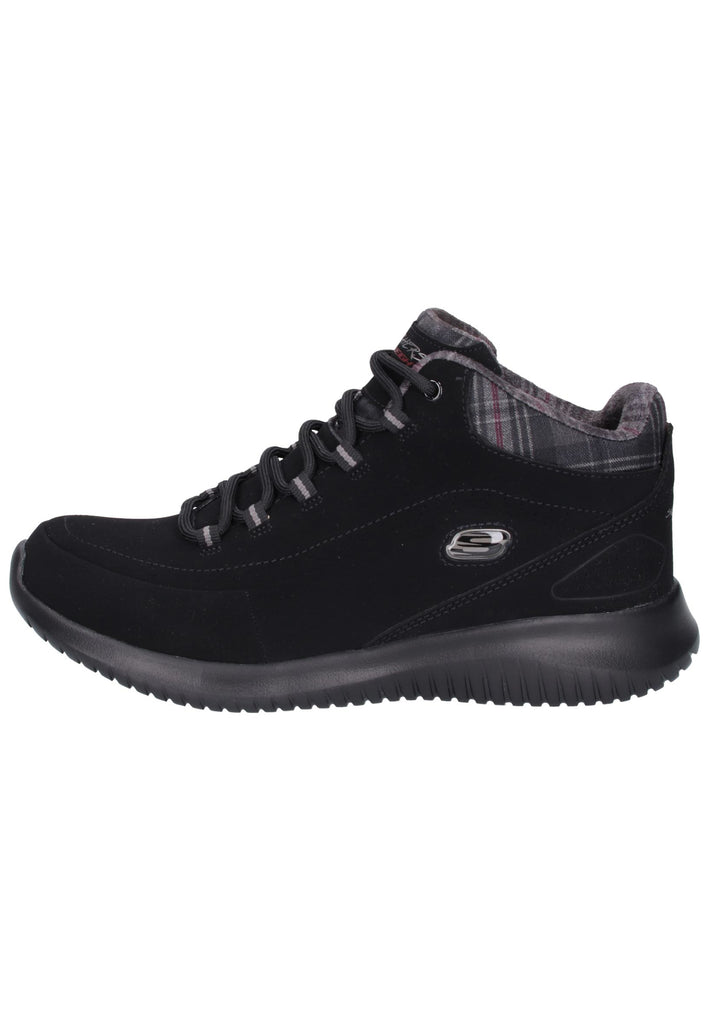 Skechers Sneaker Leder/Textil Schwarz - surf4shoes