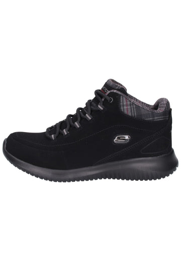 Skechers Sneaker Leder/Textil Schwarz - surf4shoes