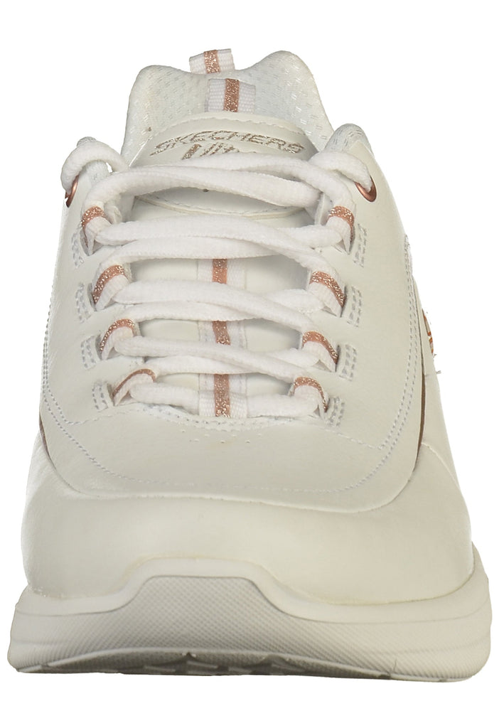 Skechers Sneaker Lederimitat Weiß - surf4shoes
