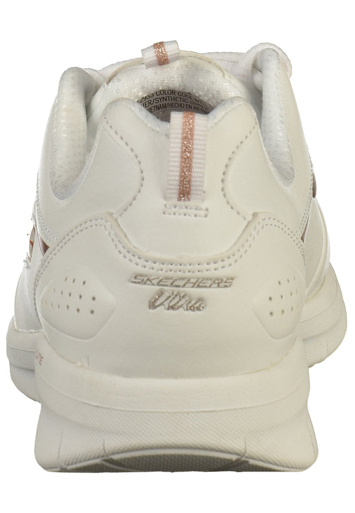 Skechers Sneaker Lederimitat Weiß - surf4shoes