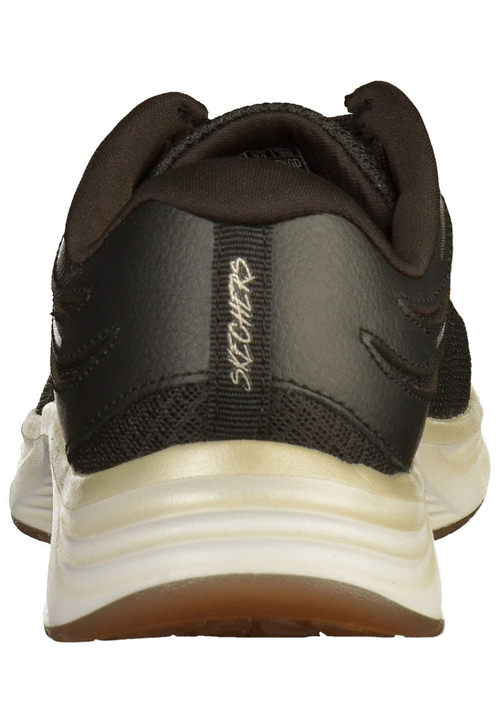 Skechers Sneaker Leder/Textil Schwarz - surf4shoes