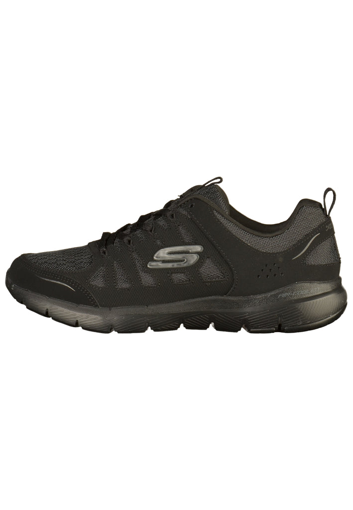 Skechers Sneaker Leder/Textil Schwarz - surf4shoes