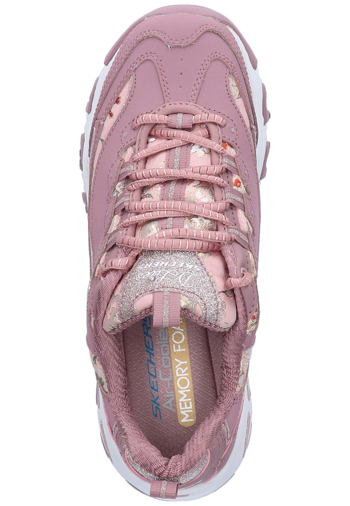 Skechers Sneaker Leder Rosa - surf4shoes