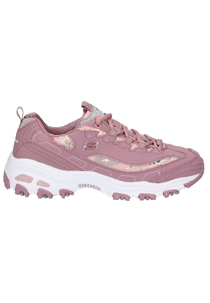 Skechers Sneaker Leder Rosa - surf4shoes