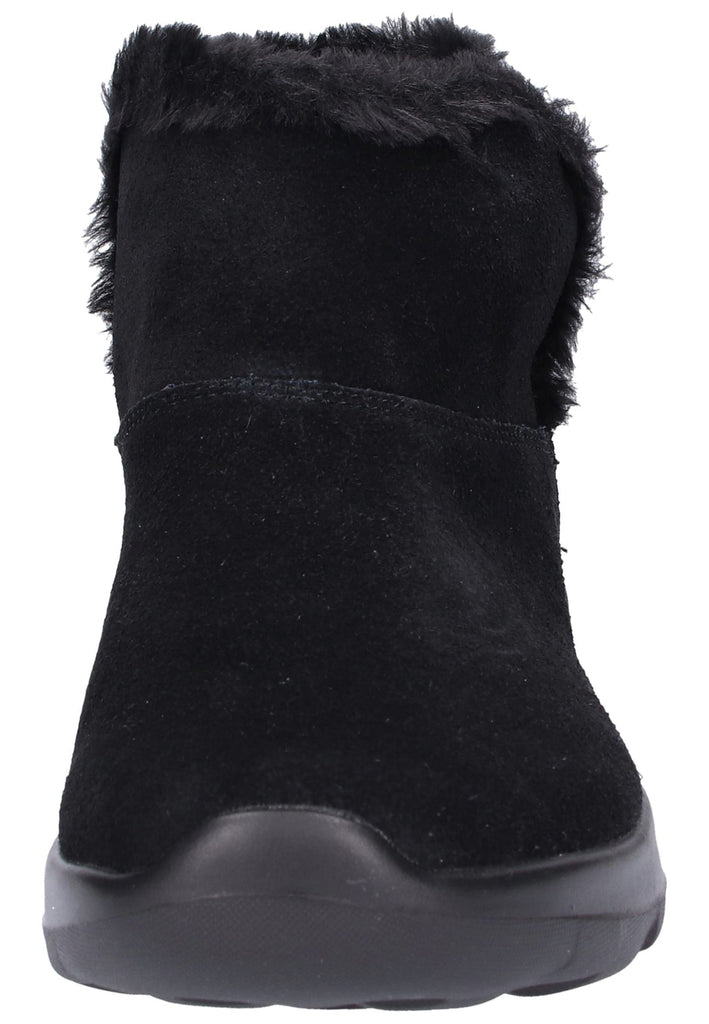 Skechers Stiefelette Veloursleder Schwarz - surf4shoes