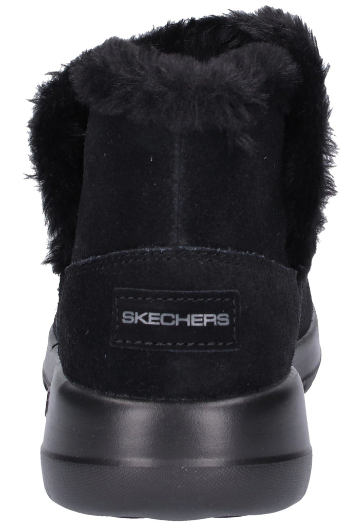 Skechers Stiefelette Veloursleder Schwarz - surf4shoes