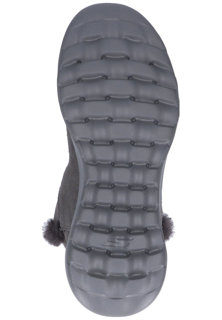Skechers Stiefelette Veloursleder Grau - surf4shoes