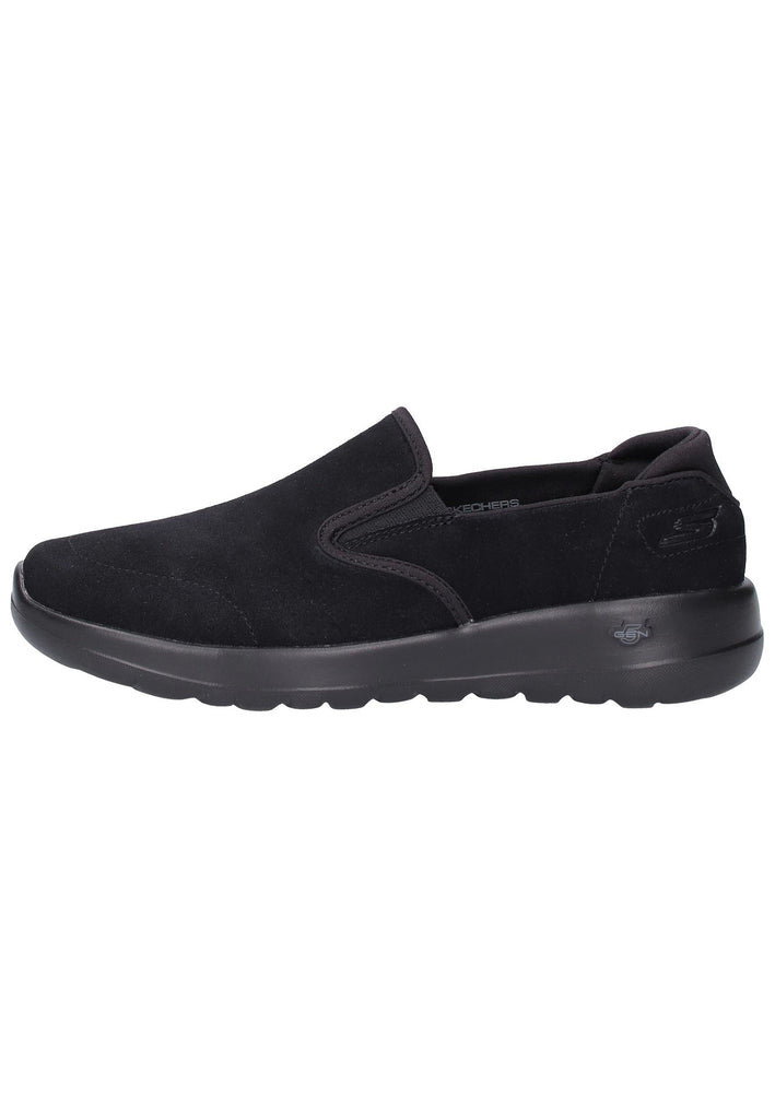 Skechers Slipper Leder Schwarz - surf4shoes