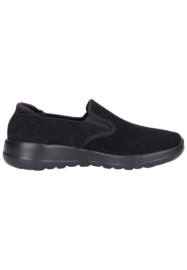 Skechers Slipper Leder Schwarz - surf4shoes