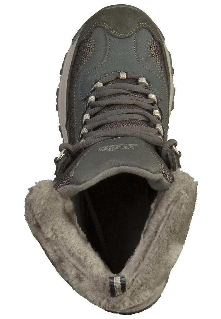 Skechers Stiefelette Lederimitat/Textil Grau - surf4shoes