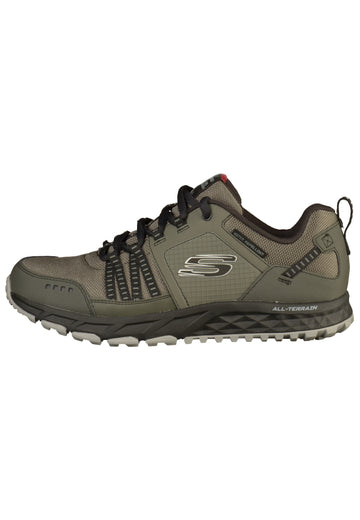 Skechers Wanderschuhe Lederimitat/Mesh Grau - surf4shoes