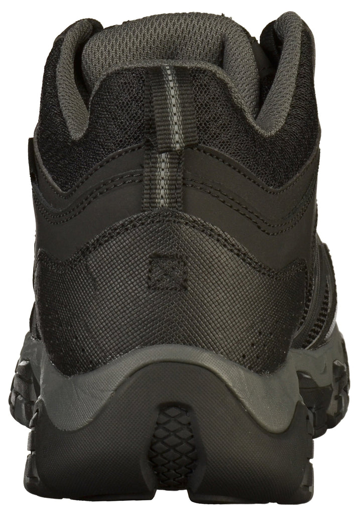 Skechers Sneaker Leder/Mesh Schwarz - surf4shoes