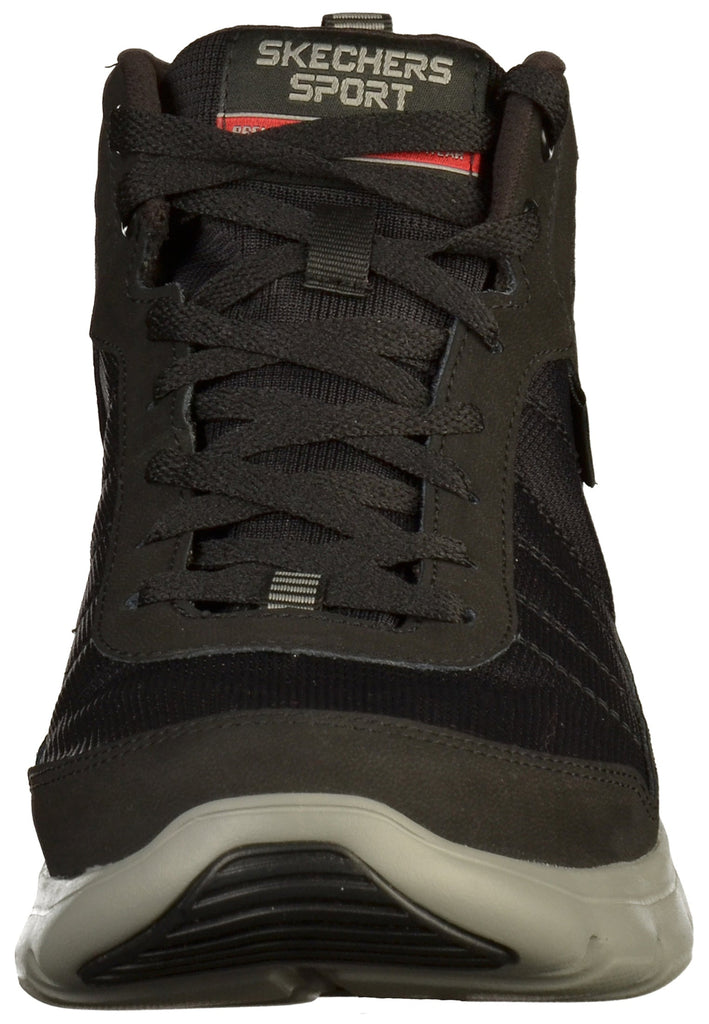 Skechers Sneaker Leder Schwarz - surf4shoes