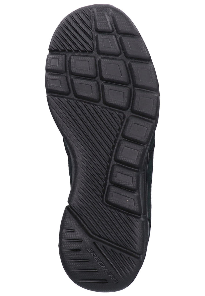 Skechers Slipper Leder Schwarz - surf4shoes