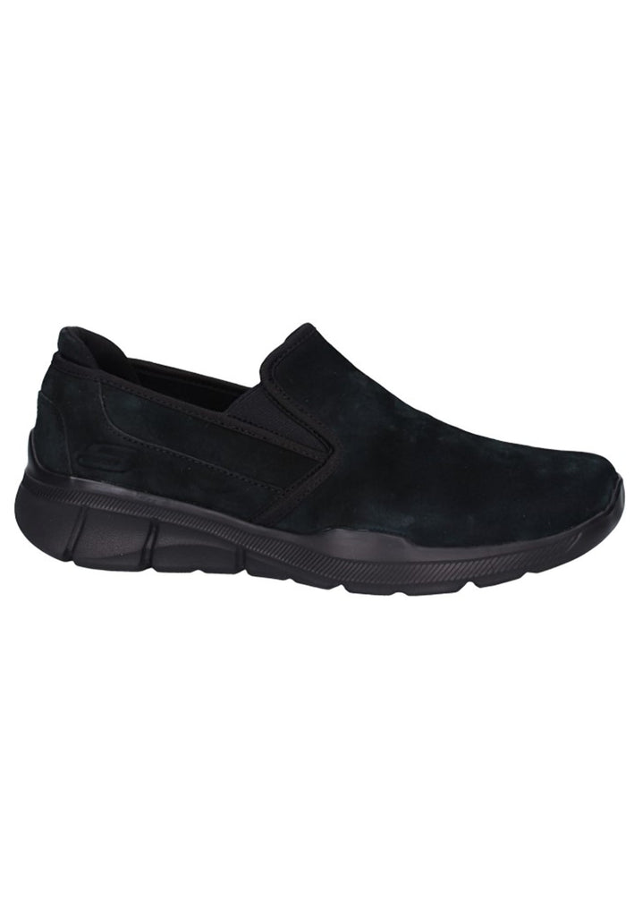 Skechers Slipper Leder Schwarz - surf4shoes