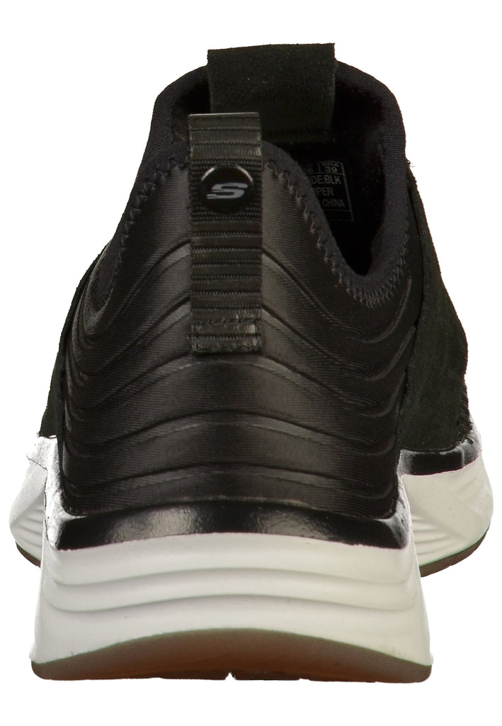 Skechers Sneaker Lederimitat/Textil Schwarz - surf4shoes